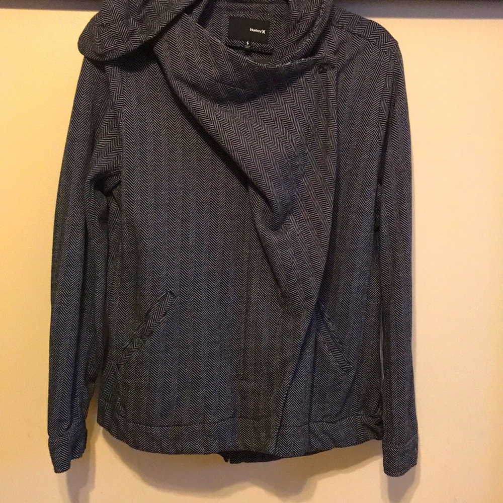Hurley Herringbone Hooded Jacket